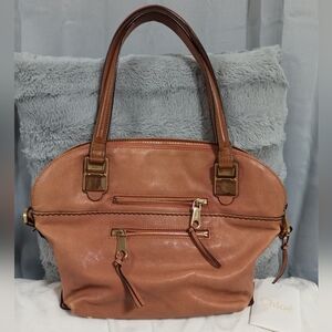 Chloe Angie tote in camel